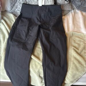 Sleek Black Cargo Pants